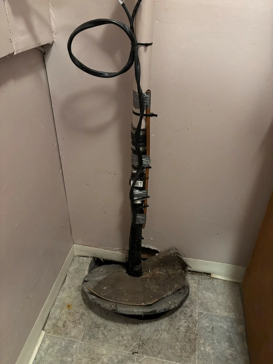 Sump pump repair service